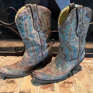 Women’s Corral Turquoise Cowboy Boots